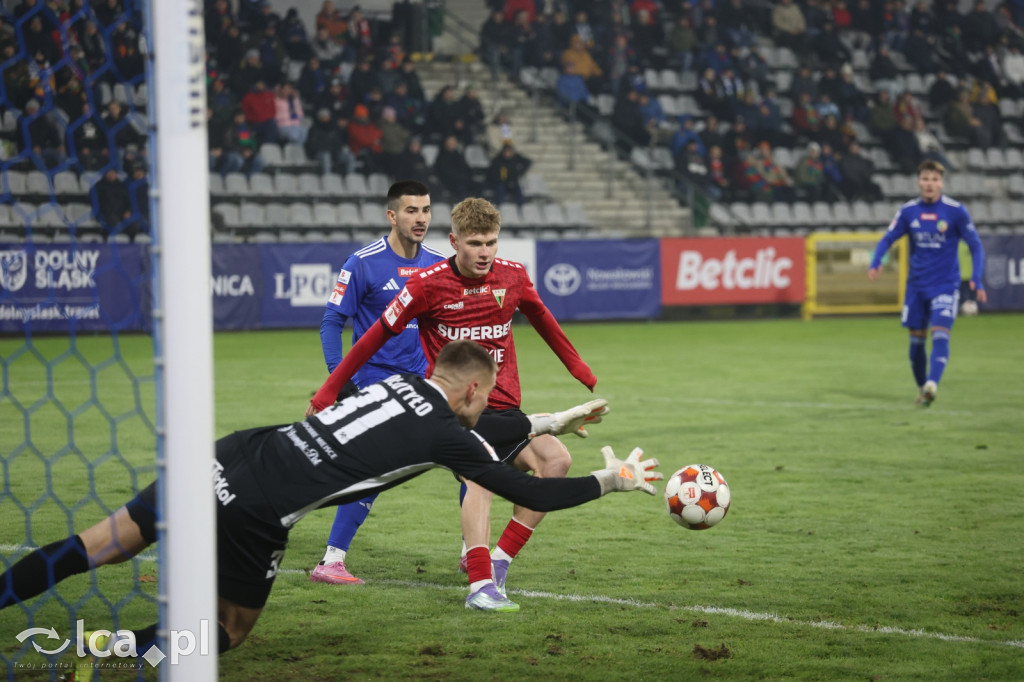 Wysokie zwycięstwo Miedzi nad GKS-em Tychy