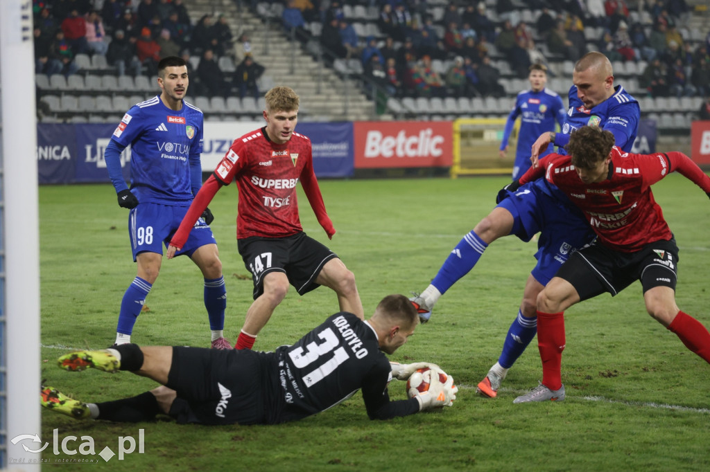 Wysokie zwycięstwo Miedzi nad GKS-em Tychy