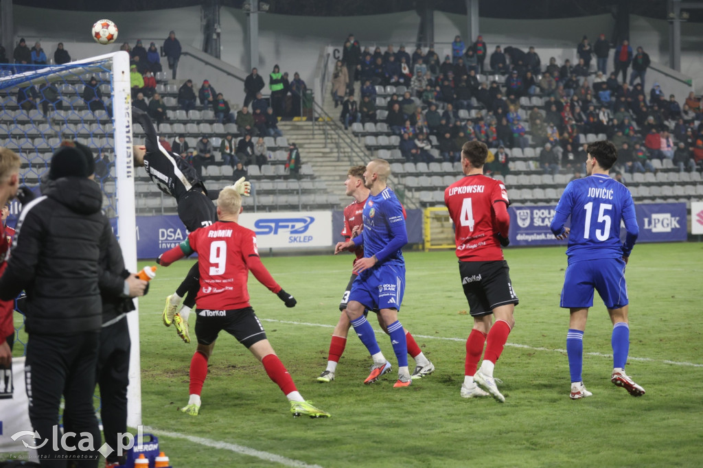 Wysokie zwycięstwo Miedzi nad GKS-em Tychy