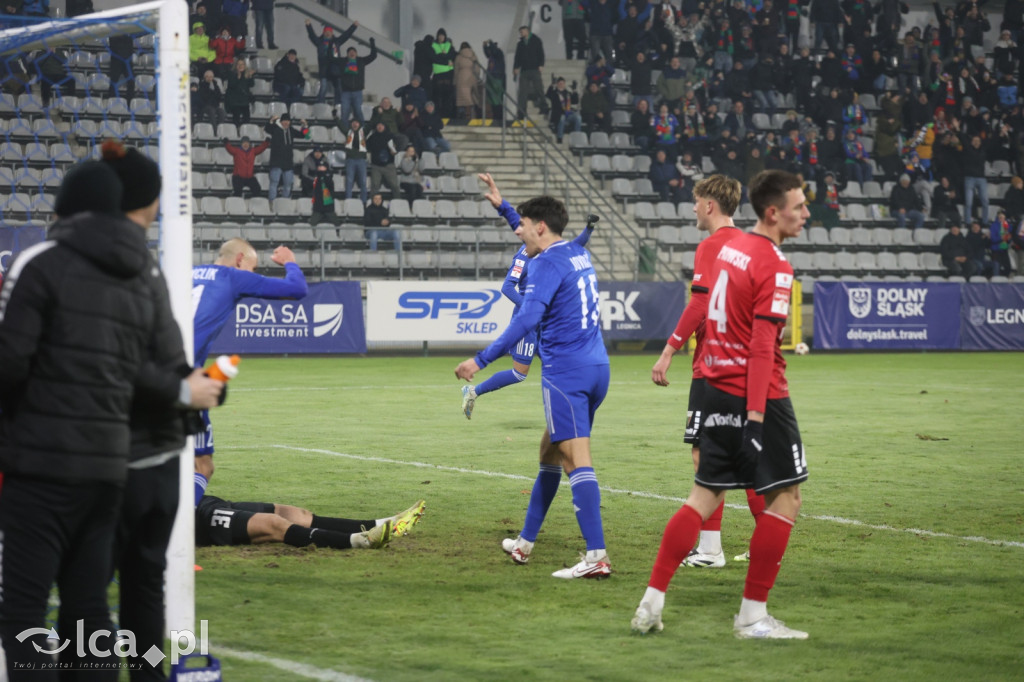 Wysokie zwycięstwo Miedzi nad GKS-em Tychy