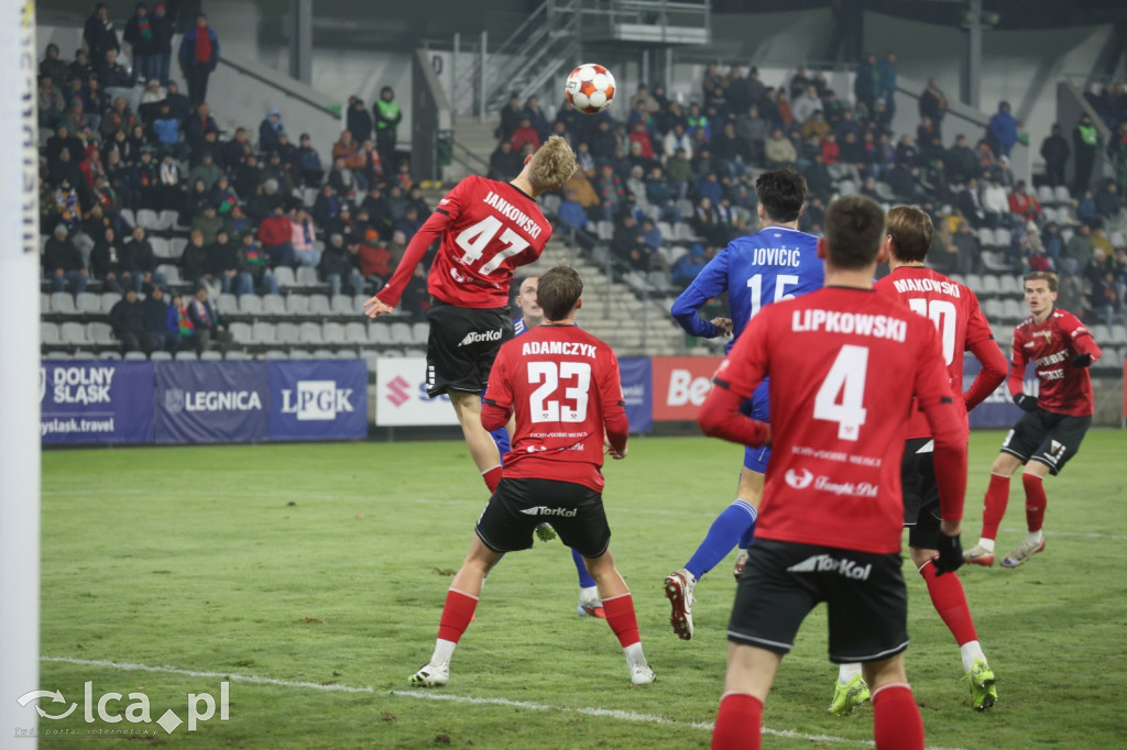 Wysokie zwycięstwo Miedzi nad GKS-em Tychy