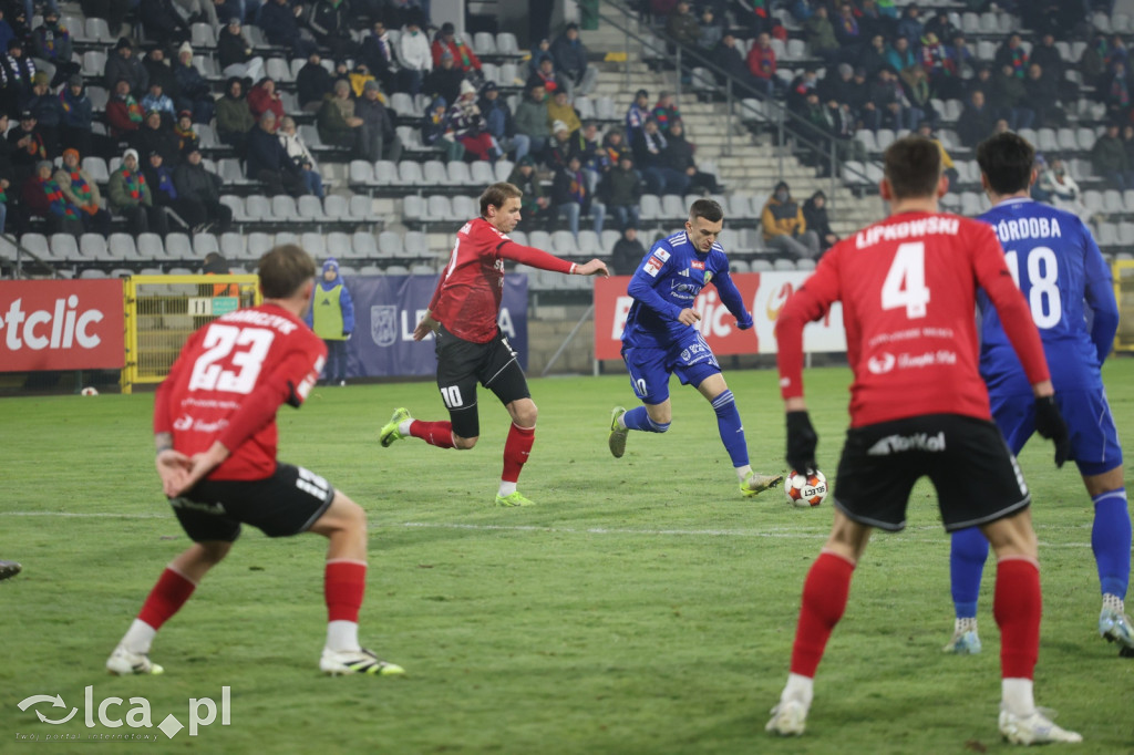 Wysokie zwycięstwo Miedzi nad GKS-em Tychy