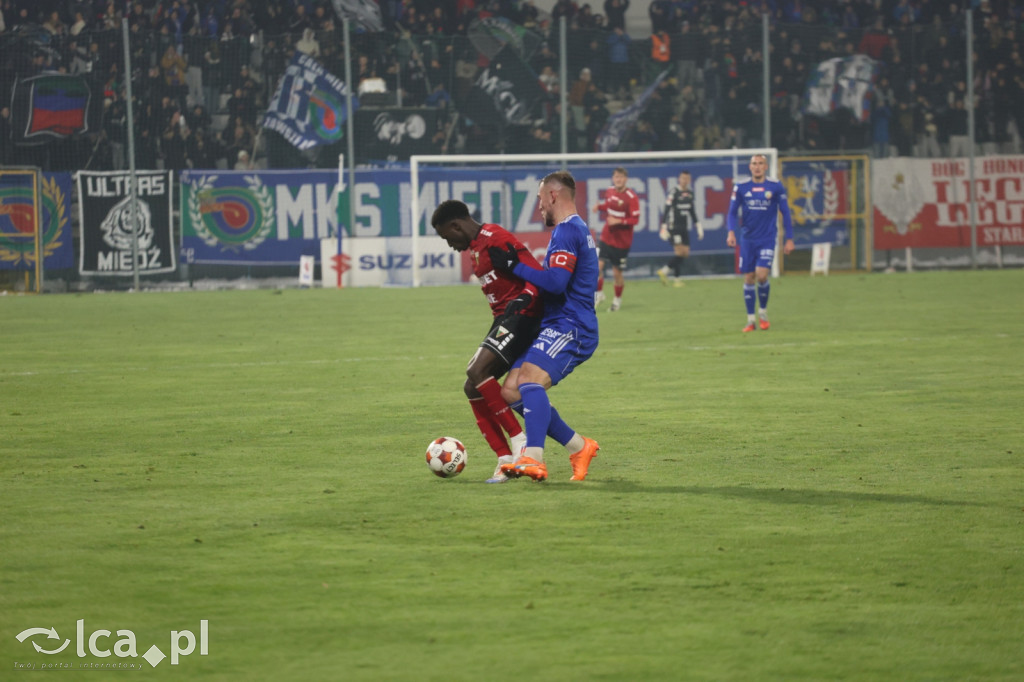 Wysokie zwycięstwo Miedzi nad GKS-em Tychy