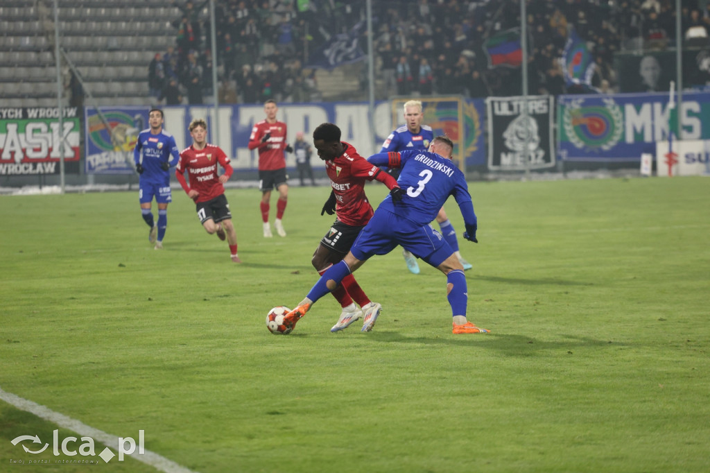 Wysokie zwycięstwo Miedzi nad GKS-em Tychy