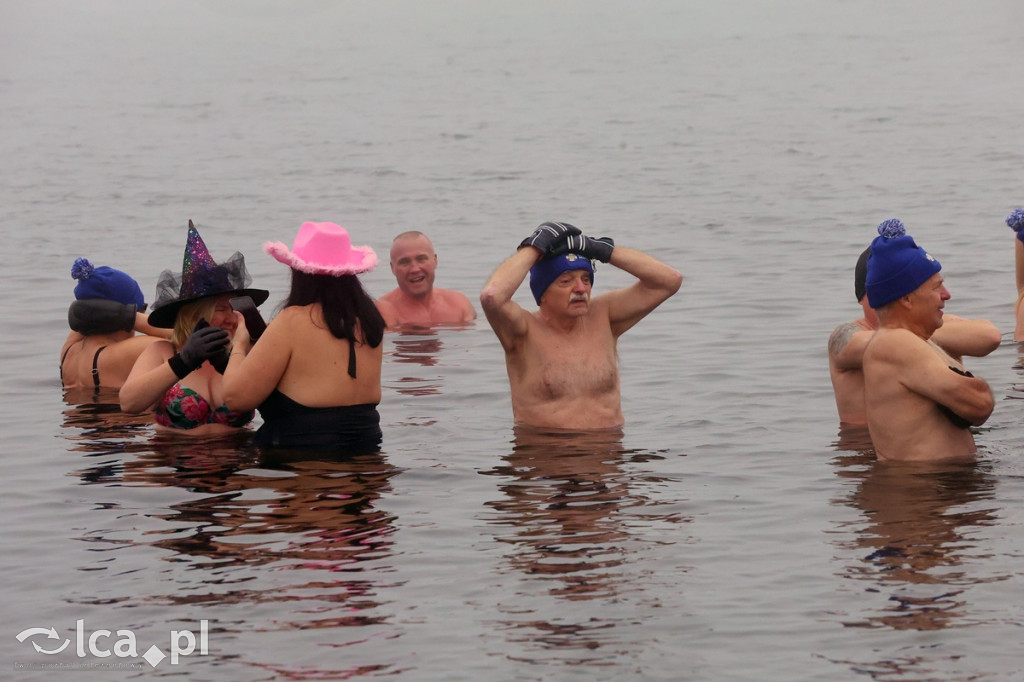 Legnickie Morsy w lodowatej wodzie