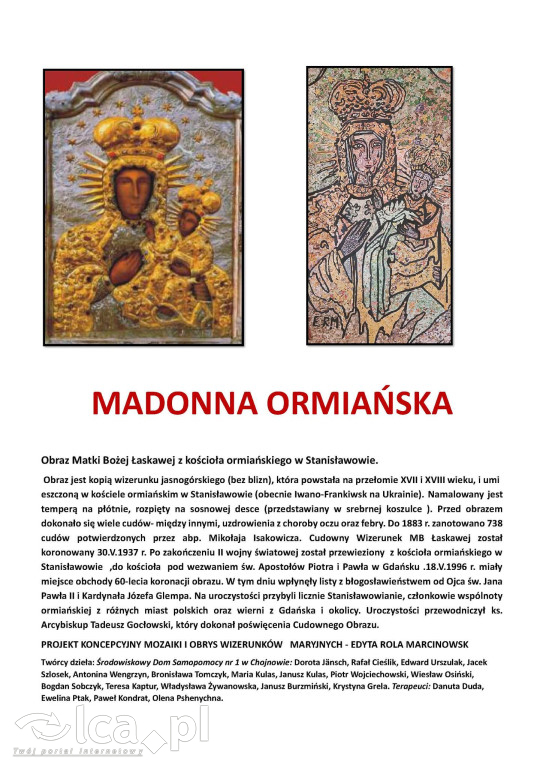 Wernisaż „Madonny Kresowe w mozaice recyklingowej”