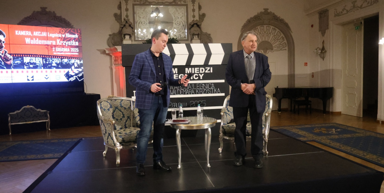 Spotkanie z Waldemarem Krzystkiem w Legnicy