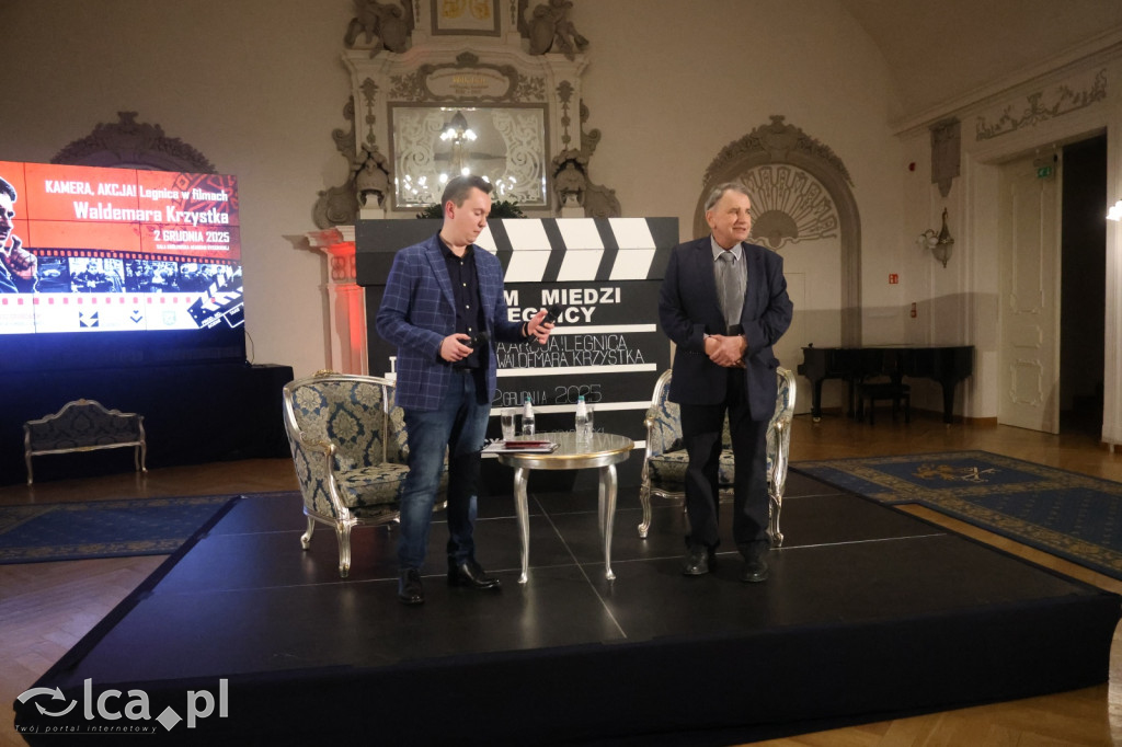 Spotkanie z Waldemarem Krzystkiem w Legnicy