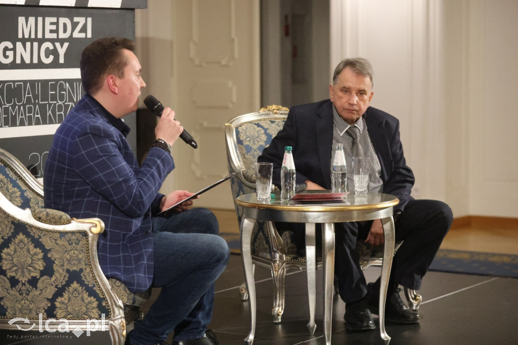 Spotkanie z Waldemarem Krzystkiem w Legnicy