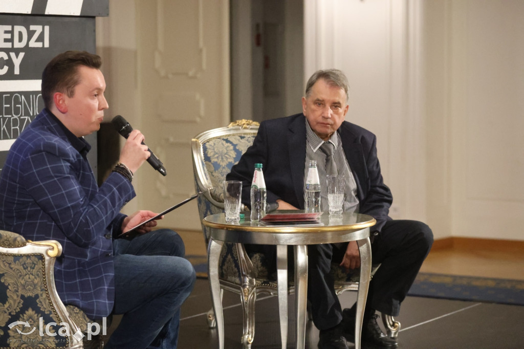Spotkanie z Waldemarem Krzystkiem w Legnicy