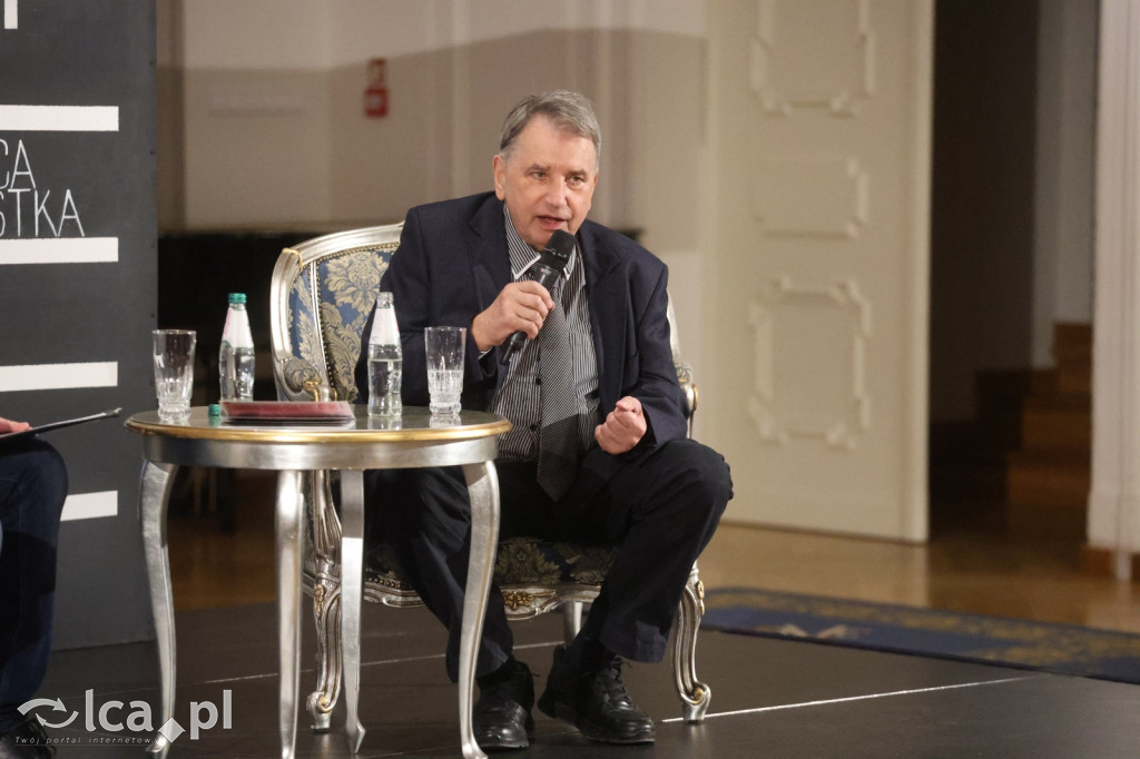 Spotkanie z Waldemarem Krzystkiem w Legnicy