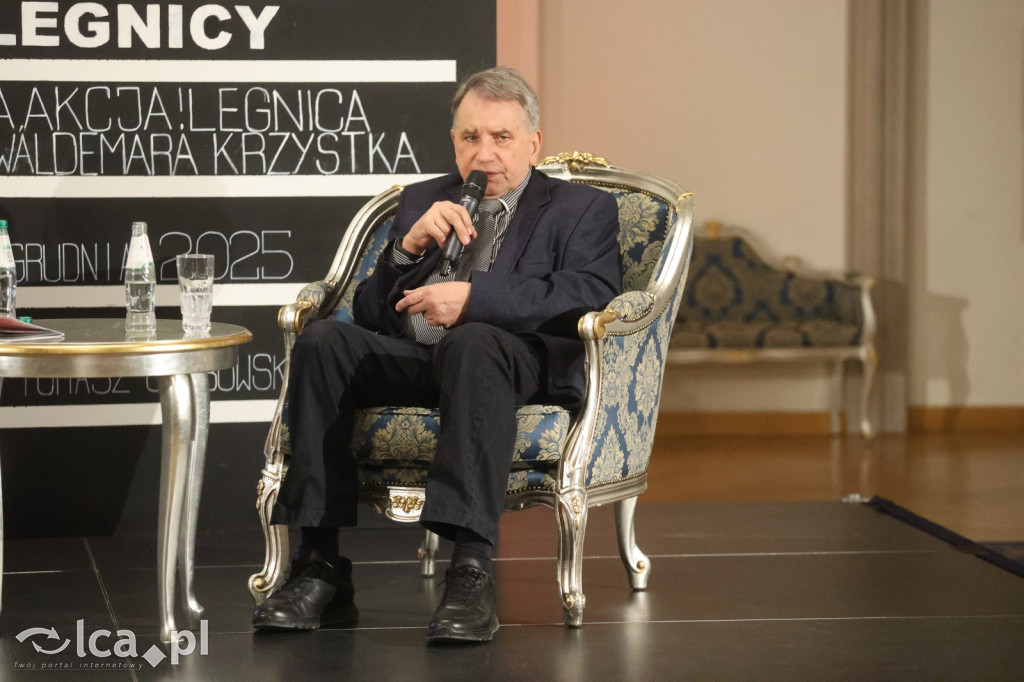 Spotkanie z Waldemarem Krzystkiem w Legnicy