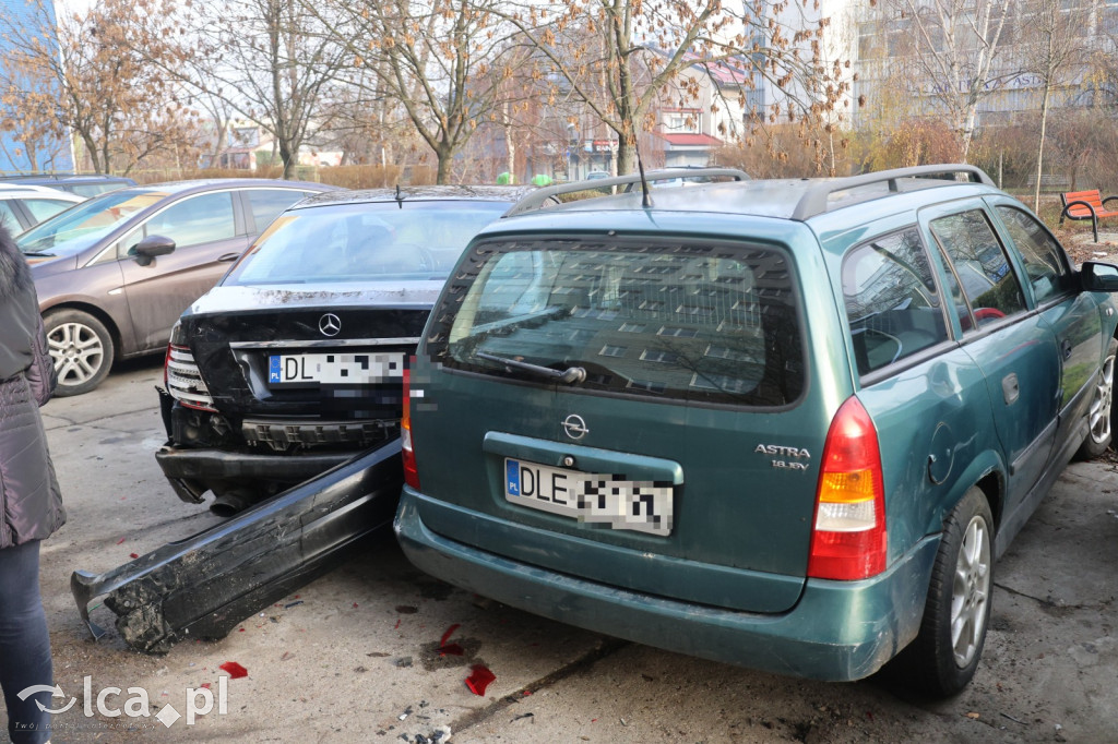 Nocna kolizja. Uszkodzonych sześć aut