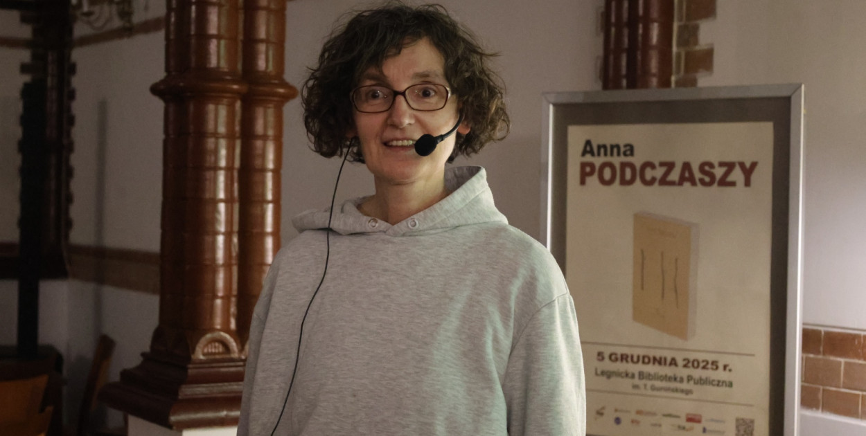 Spotkanie z Anną Podczaszy w Legnicy
