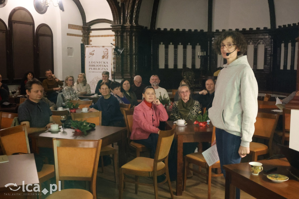 Spotkanie z Anną Podczaszy w Legnicy