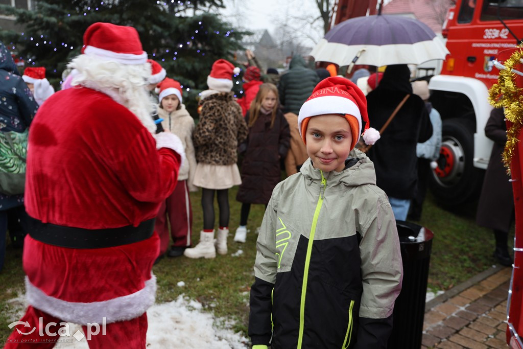 Święty Mikołaj zawitał do gminy Kunice