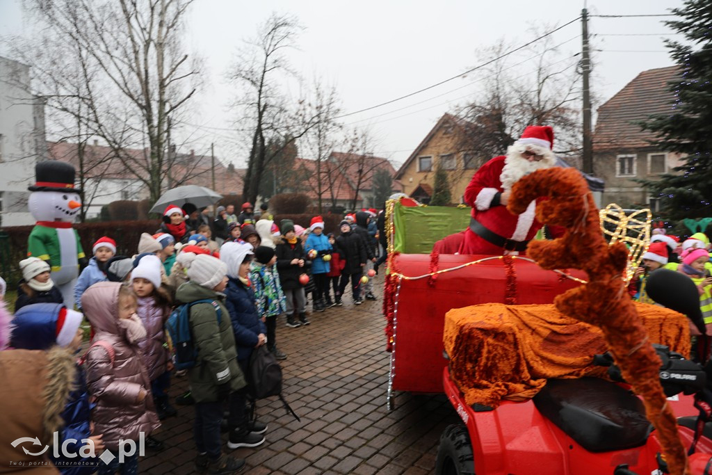 Święty Mikołaj zawitał do gminy Kunice