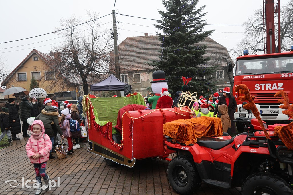 Święty Mikołaj zawitał do gminy Kunice
