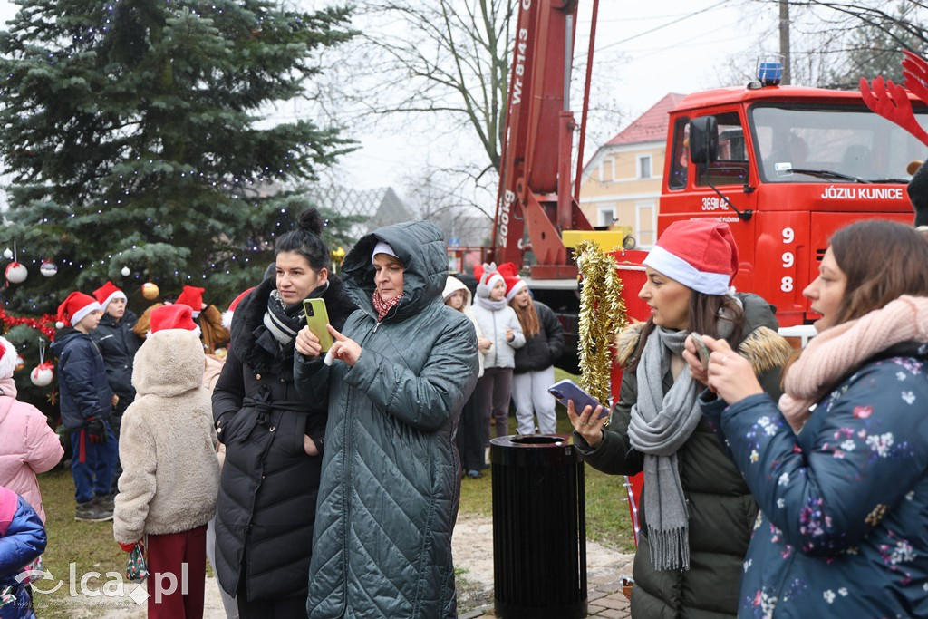 Święty Mikołaj zawitał do gminy Kunice