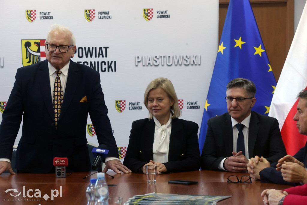 Wizyta Bożeny Żelazowskiej w powiecie legnickim