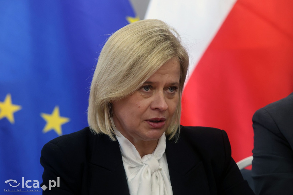 Wizyta Bożeny Żelazowskiej w powiecie legnickim