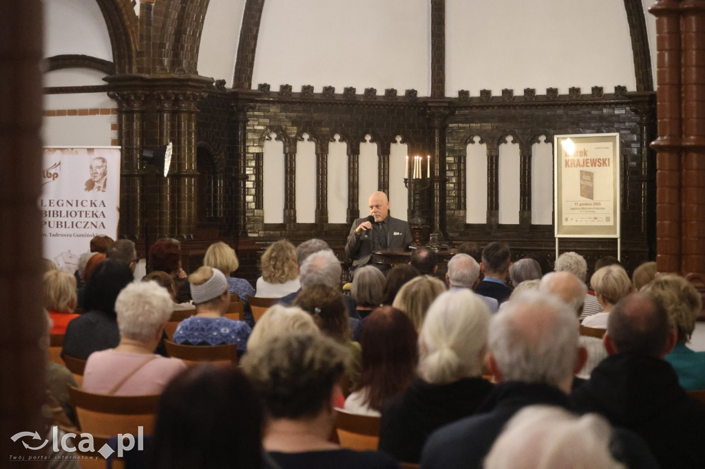 Spotkanie z Markiem Krajewskim w Legnicy
