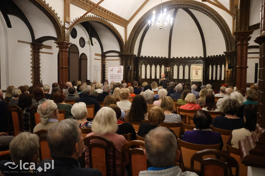 Spotkanie z Markiem Krajewskim w Legnicy