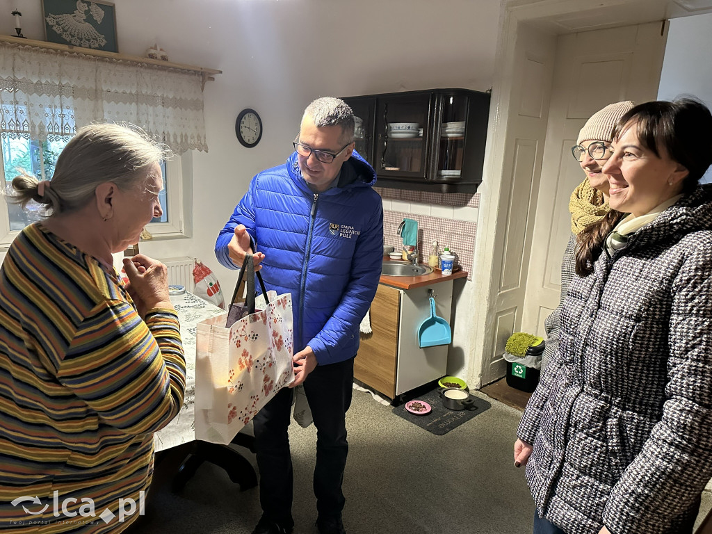 Świąteczna akcja gminy Legnickie Pole