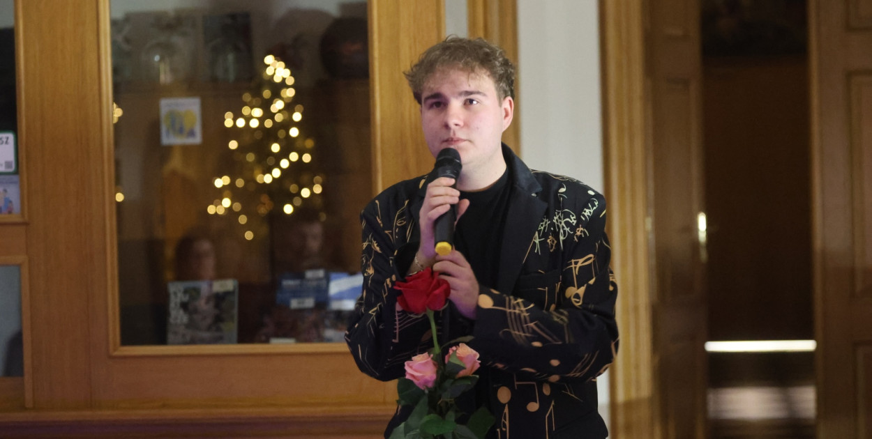 Michał Rejczyk zaczarował publiczność w Muzeum