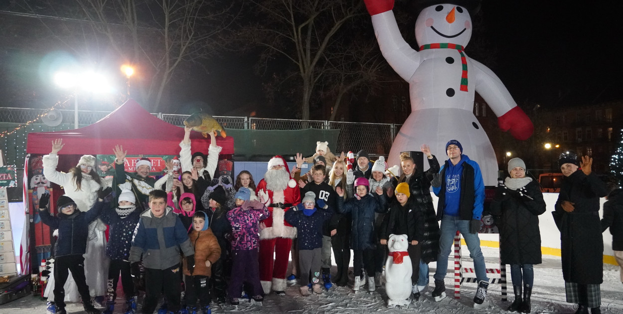 Pierwszy ślizg na Sejmowej z poślizgiem, ale udany