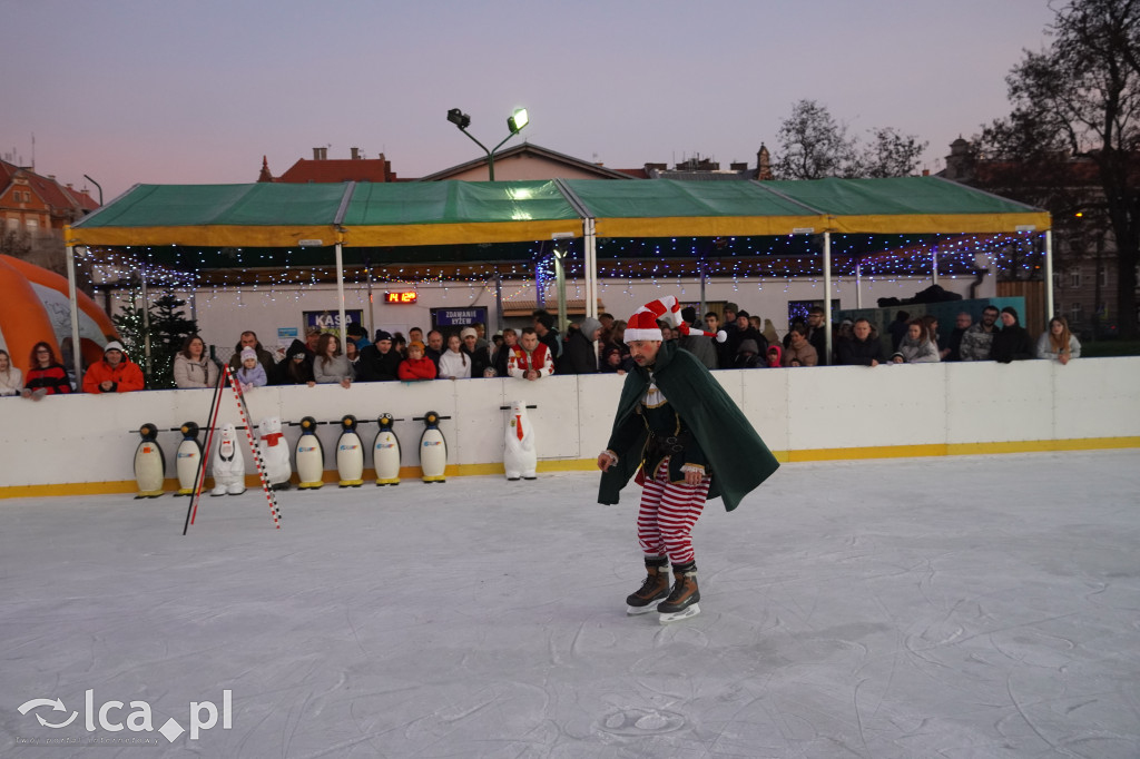 Pierwszy ślizg na Sejmowej z poślizgiem, ale udany