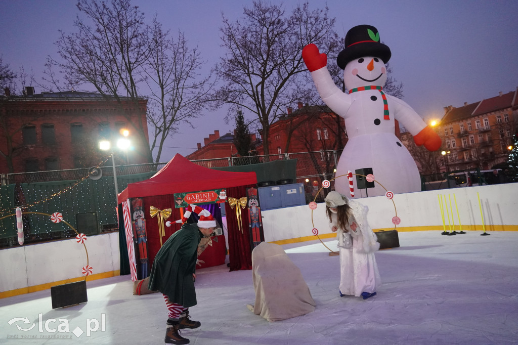 Pierwszy ślizg na Sejmowej z poślizgiem, ale udany