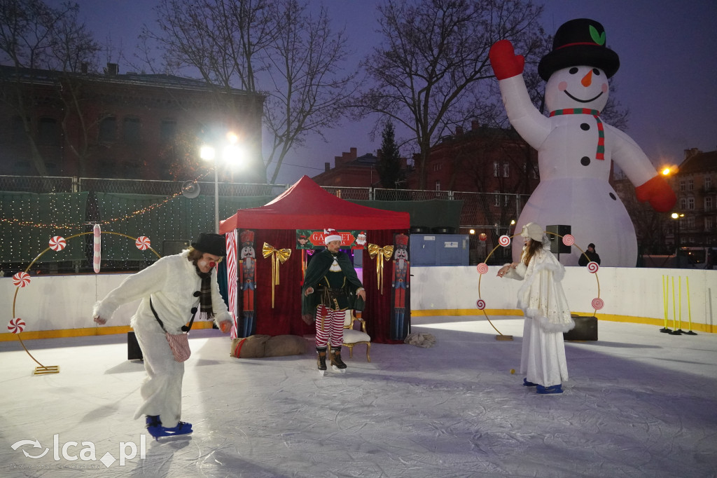 Pierwszy ślizg na Sejmowej z poślizgiem, ale udany