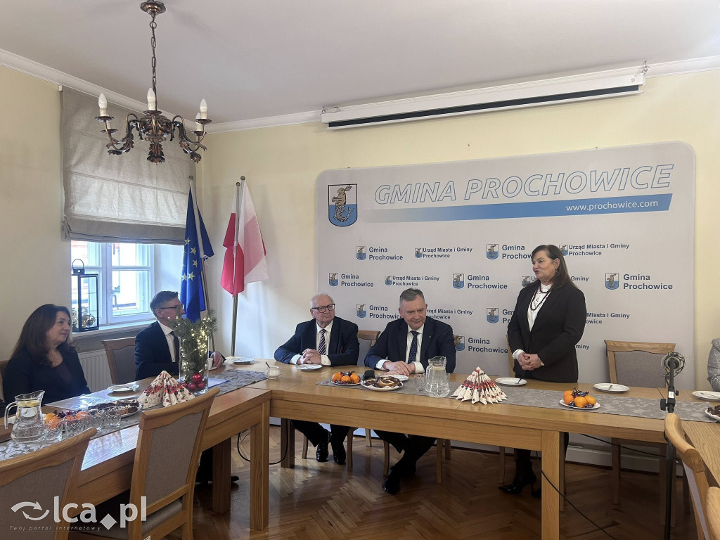 Wizyta wiceministra obrony w Prochowicach