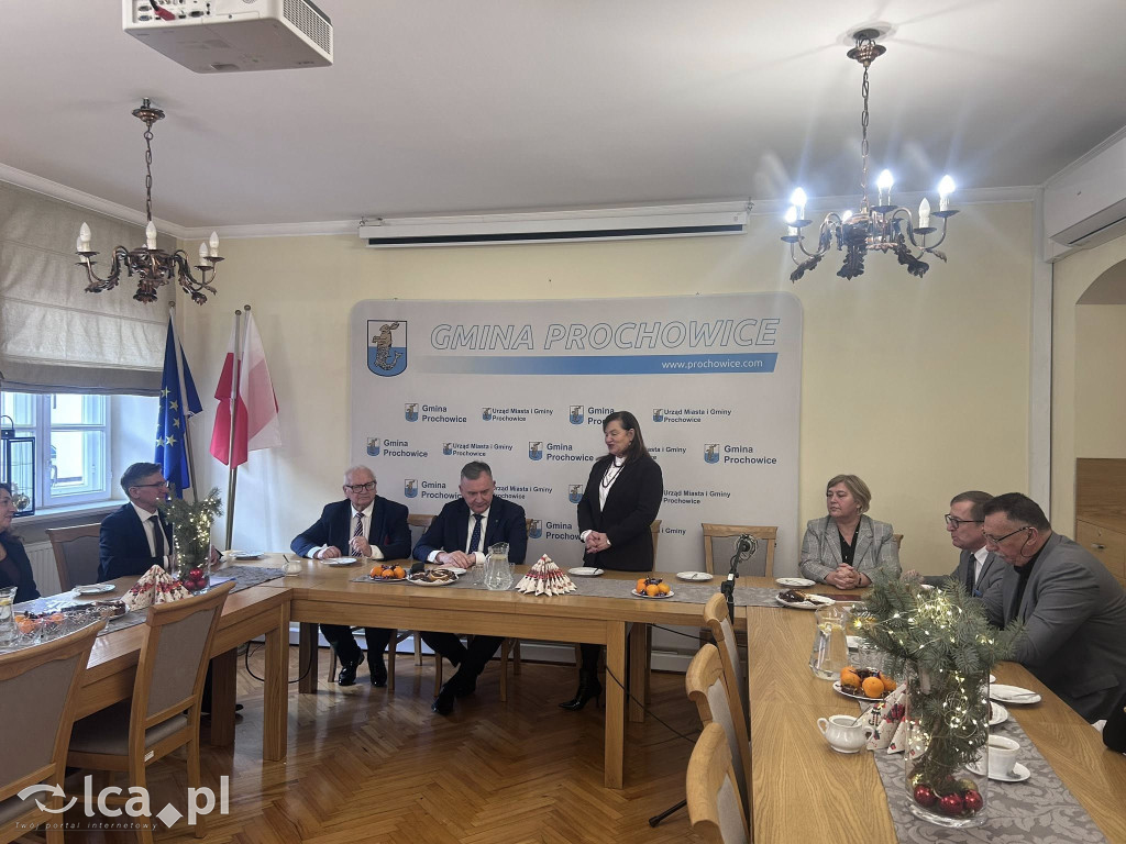 Wizyta wiceministra obrony w Prochowicach