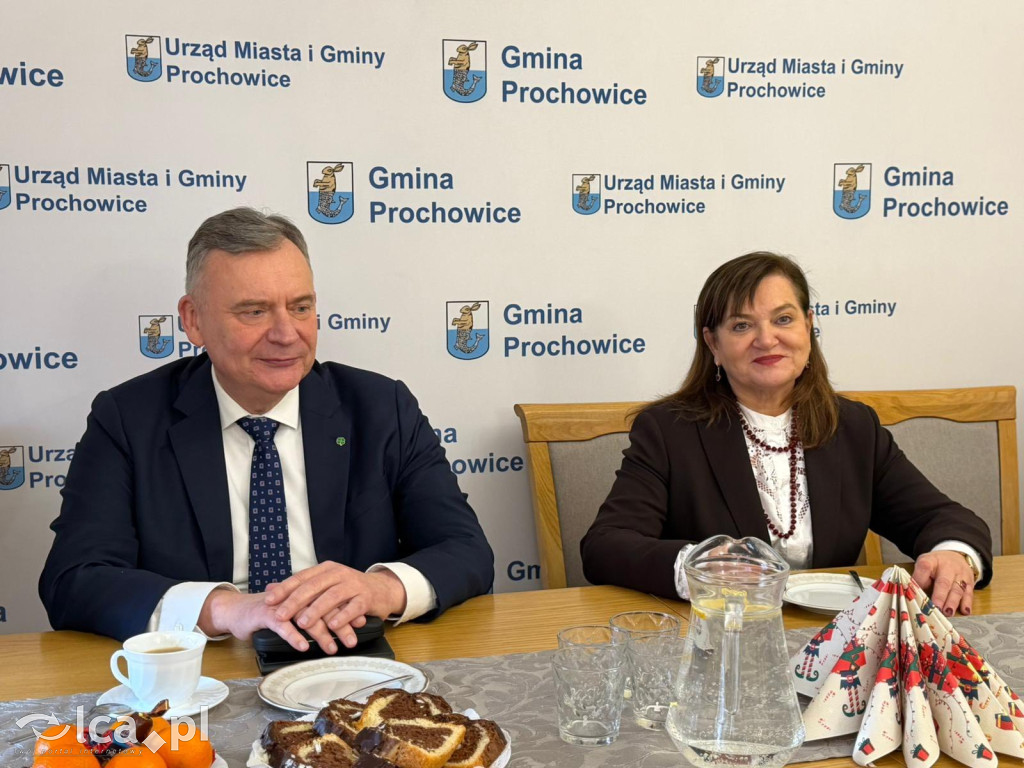 Wizyta wiceministra obrony w Prochowicach