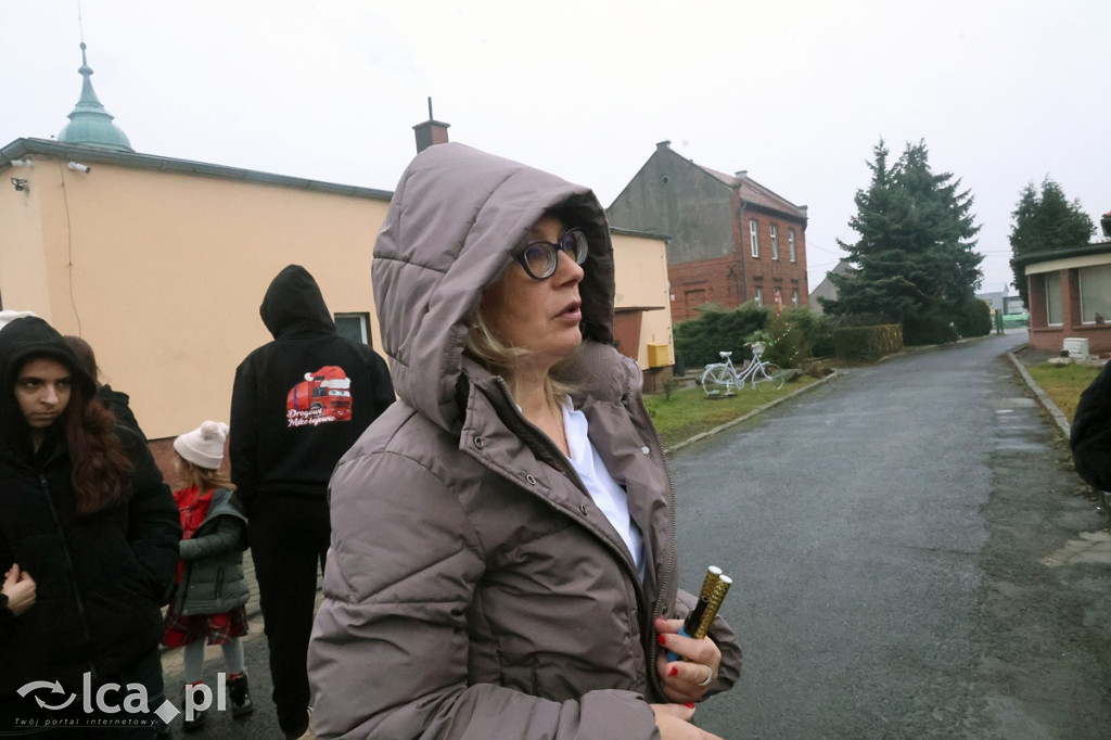 Drogowi Mikołajowie z prezentami