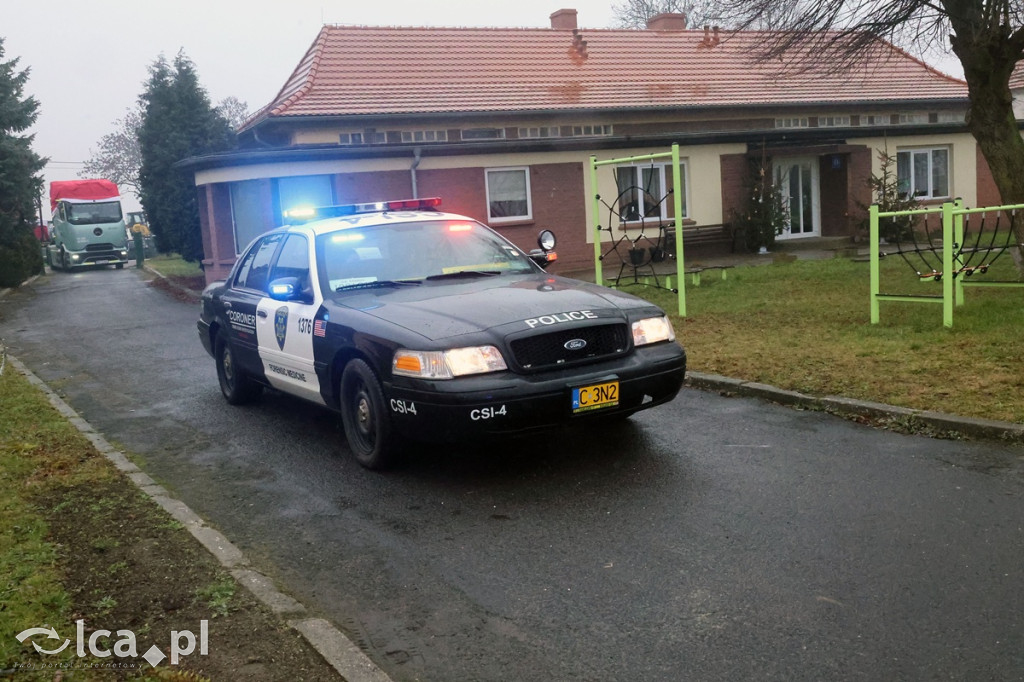 Drogowi Mikołajowie z prezentami