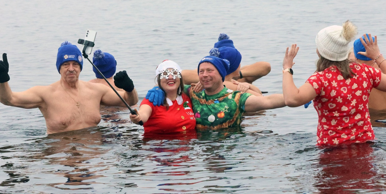 Legnickie Morsy wskoczyły do lodowatej wody