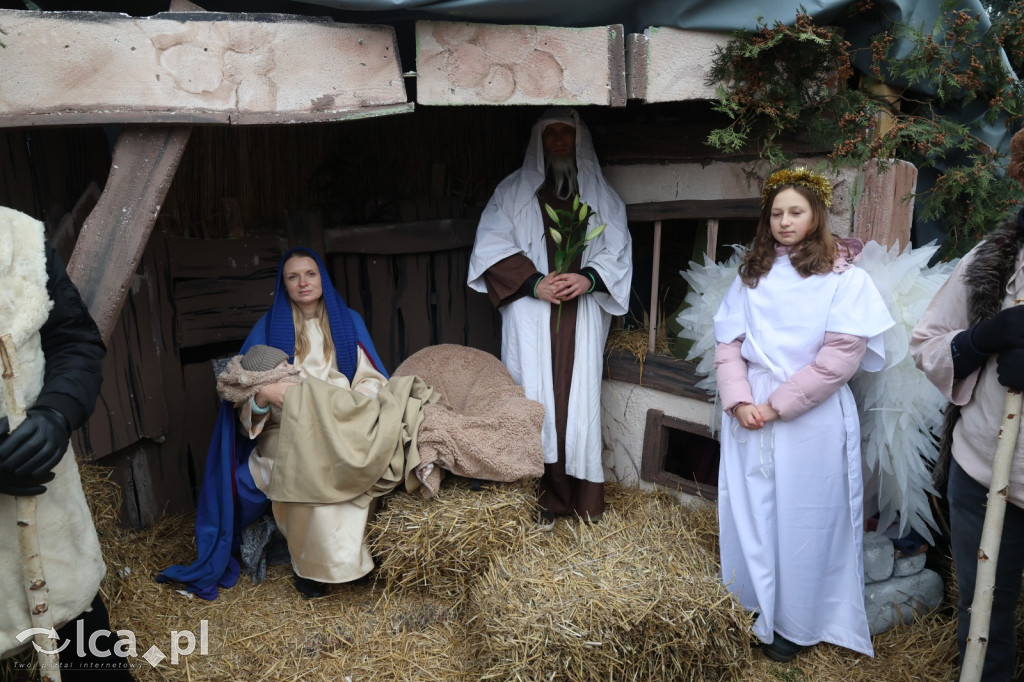 Pasterka w szopce zachwyciła najmłodszych