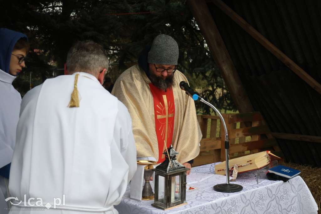Pasterka w szopce zachwyciła najmłodszych