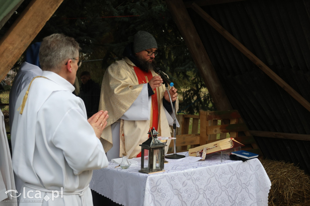 Pasterka w szopce zachwyciła najmłodszych