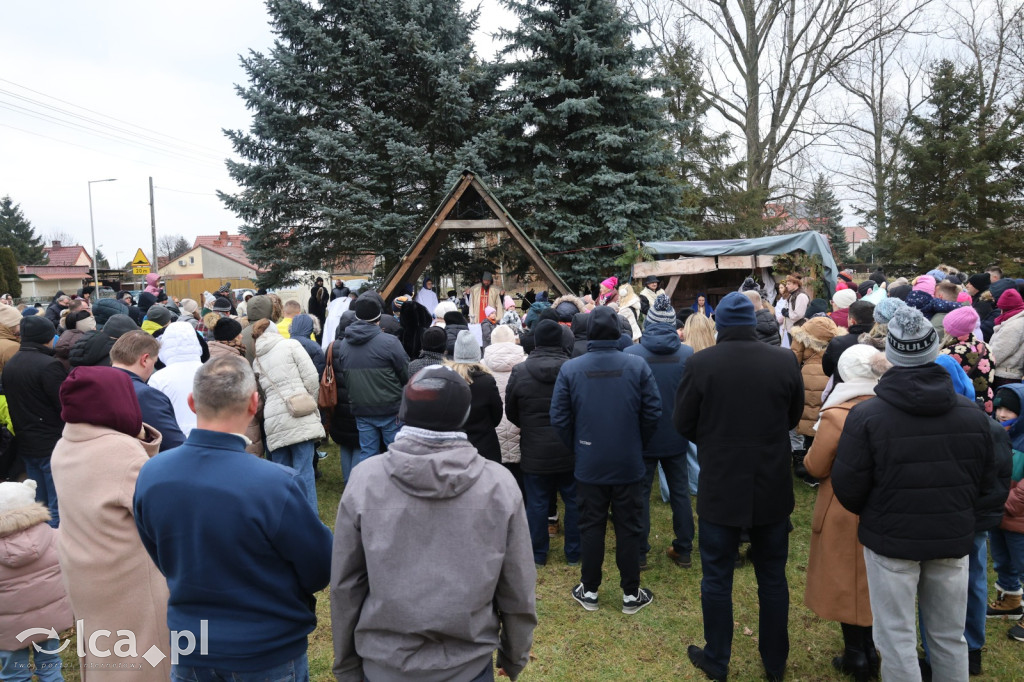 Pasterka w szopce zachwyciła najmłodszych