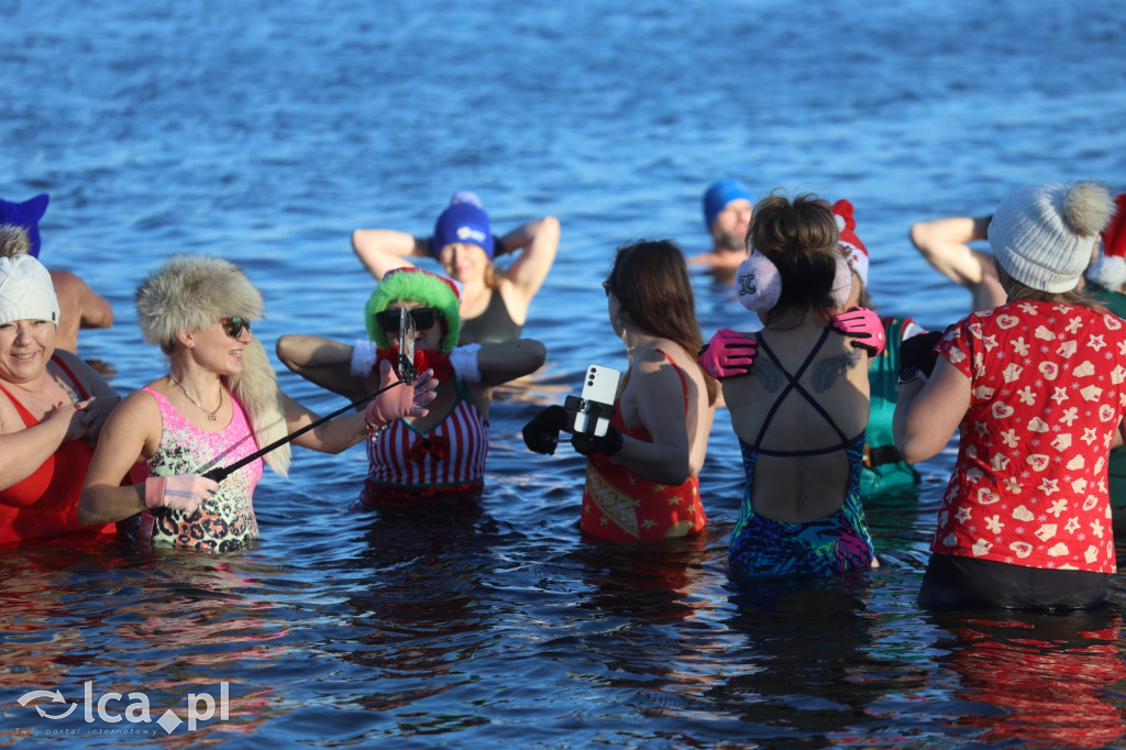 Świąteczne morsowanie w Kunicach