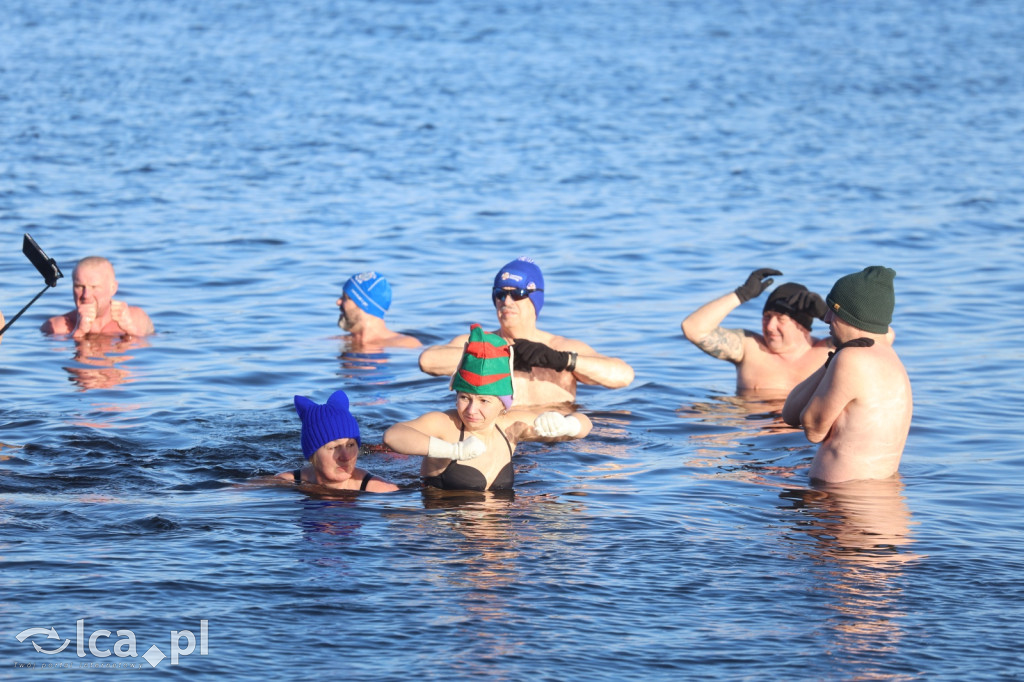 Świąteczne morsowanie w Kunicach