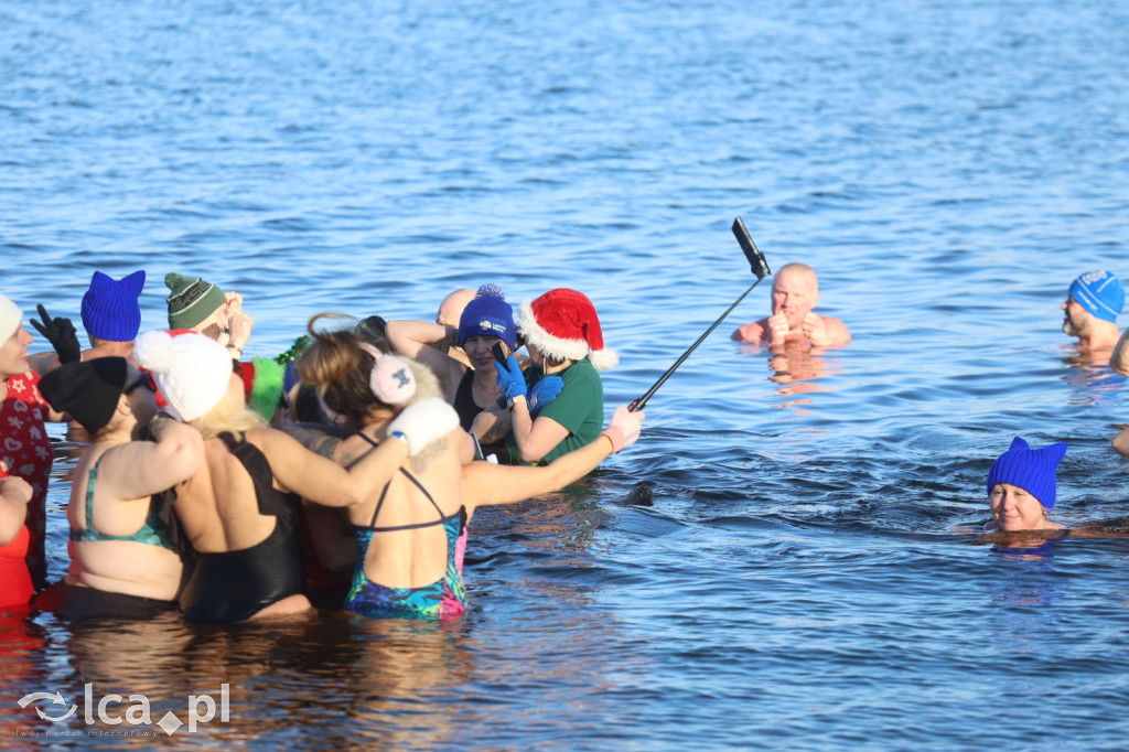 Świąteczne morsowanie w Kunicach