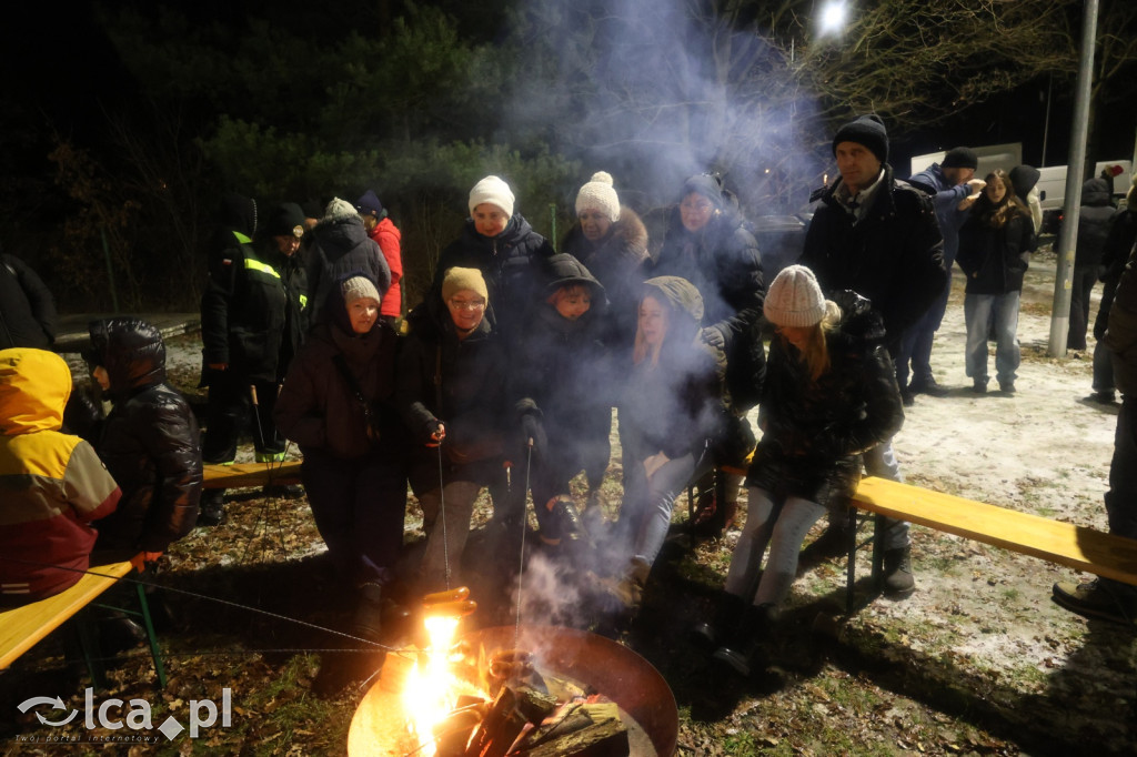 Noworoczne ognisko w Raszówce przyciągnęło tłumy