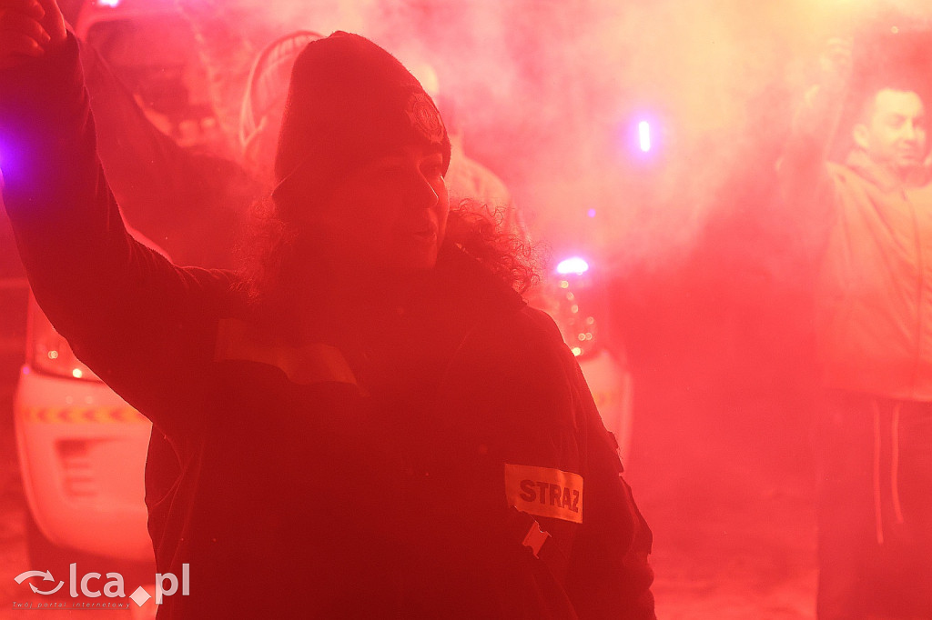 Noworoczne ognisko w Raszówce przyciągnęło tłumy