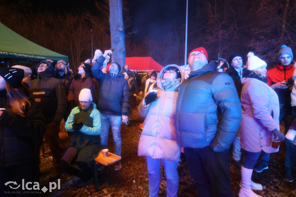 Noworoczne ognisko w Raszówce przyciągnęło tłumy