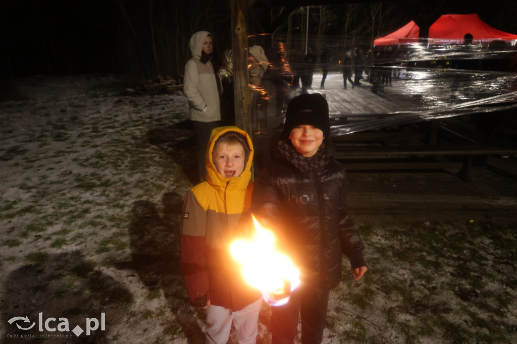 Noworoczne ognisko w Raszówce przyciągnęło tłumy